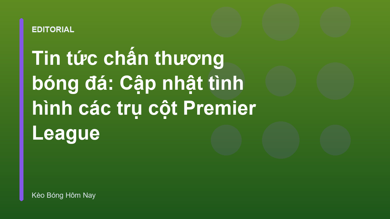 Cầu thủ bóng đá đang được chăm sóc y tế trên sân cỏ